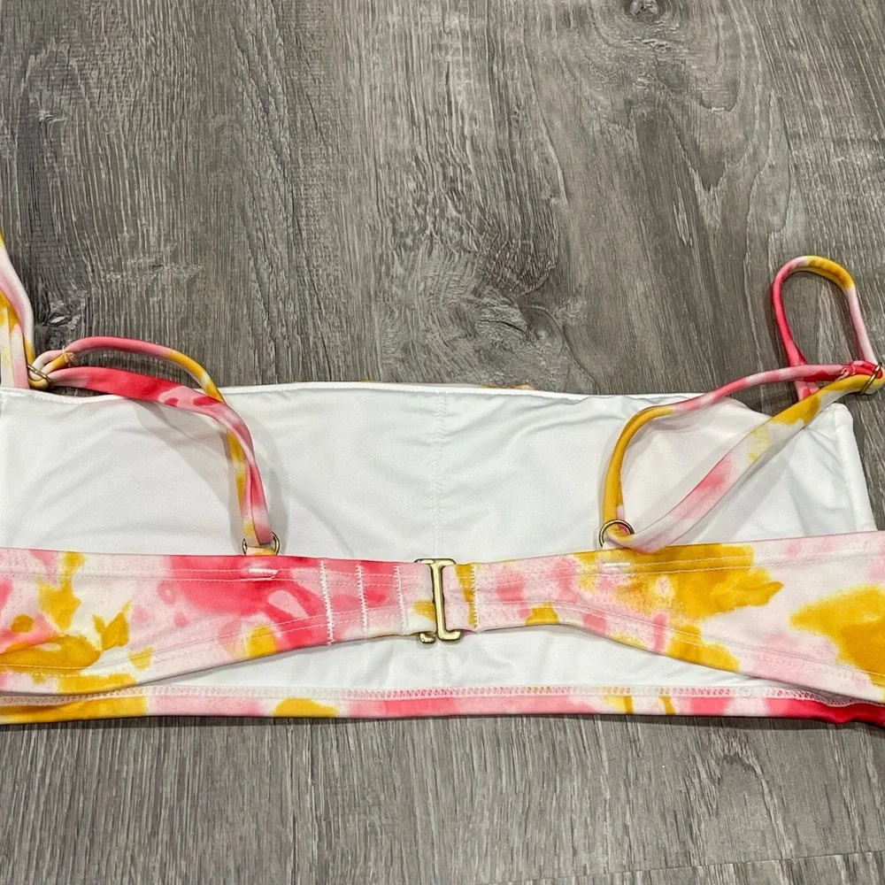 Aeropostale Tie dye Bikini Top Size large D21